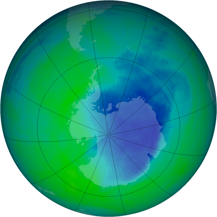 Ozone Map 1993-11-30
